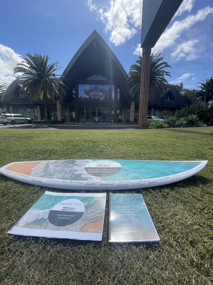 I Travelled 10,000 Miles To Deliver A Custom Surfboard To The Billabong Headquarters