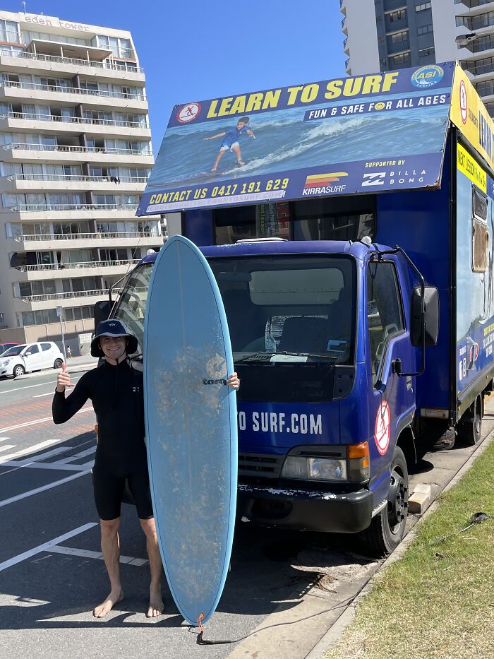 I Travelled 10,000 Miles To Deliver A Custom Surfboard To The Billabong Headquarters