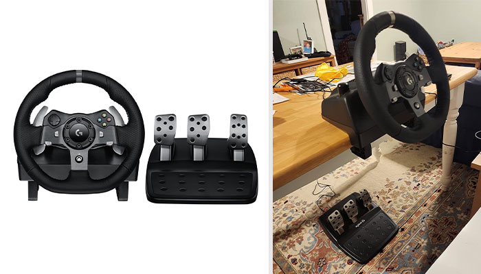 Get 33% Off On Logitech Racing Wheel And Floor Pedals - Unleashing Full Throttle Fun!