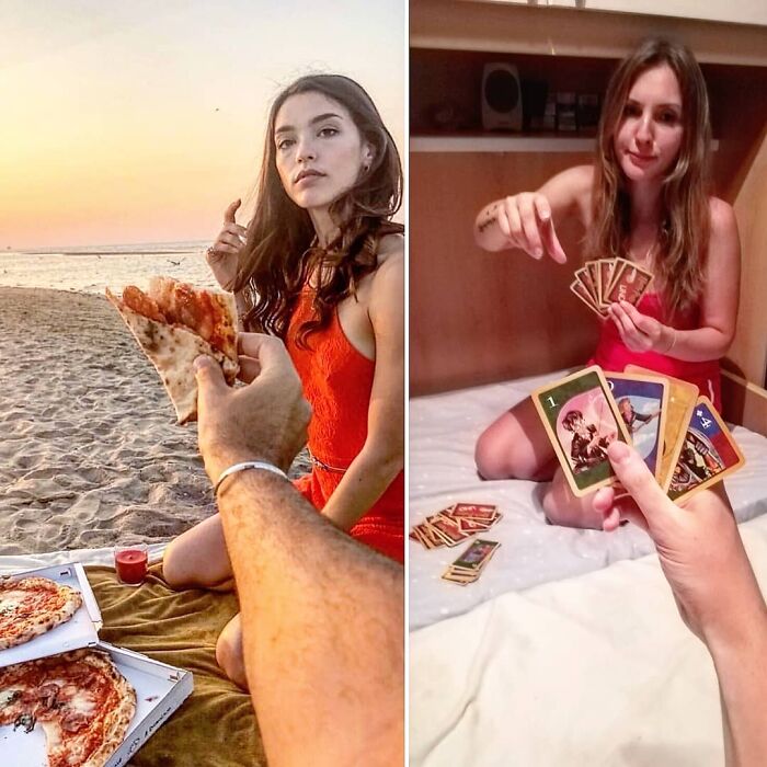 This Couple Is Entertaining The Internet By Imitating Photos Of Celebrities And Models