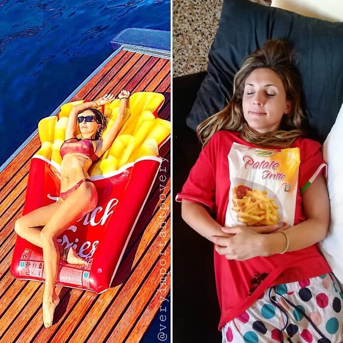 This Couple Is Entertaining The Internet By Imitating Photos Of Celebrities And Models