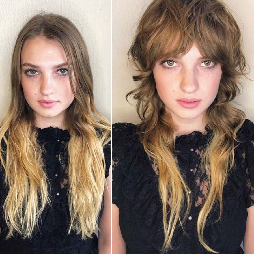 This Hairdresser Manages To Make Her Clients Look Brighter After A Haircut