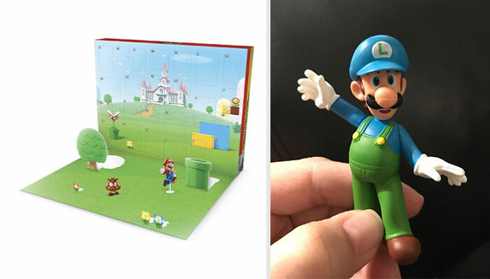 Opening Super Mario 2023 Advent Calendar 