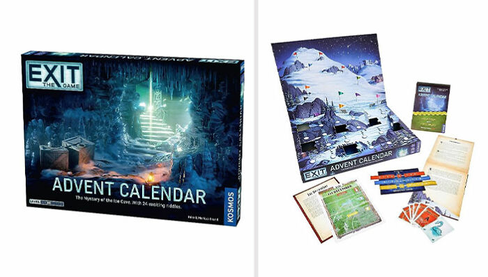 Embark On A Journey Of Solvable Secrets With Exit's Advent Calendar - Where The Chill Of The Ice Cave Meets The Warmth Of Christmas Cheer!