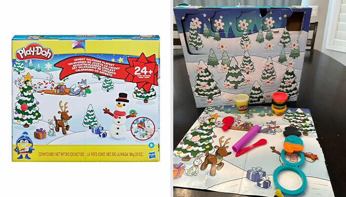 24 Days Of Fun With Play-Doh Advent Calendar Toy For Kids - Who Kneads Toys When You Can Just Create Your Own!