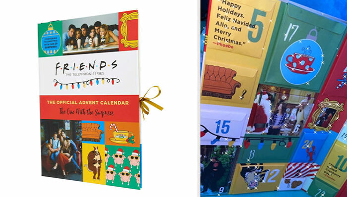 Countdown To Christmas With Laughter And Nostalgia Using Friends: The Official Advent Calendar - Let The Holiday Shenanigans Begin!