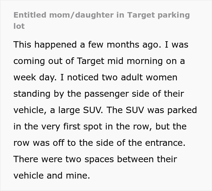 Karens Leave Their Cart In The Middle Of Parking Lot, Get Surprised When Another Shopper Confronts Them