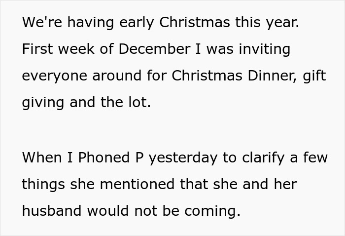 Woman Thinks Mom Is Wrong For Uninviting Her From Christmas Because Of Dating Sister’s Husband