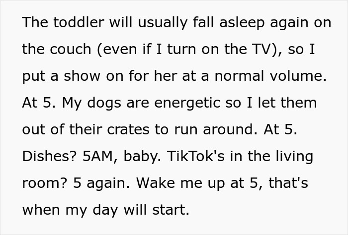 Woman Maliciously Gets Up And Starts Her Day After Roommate's First 5AM Alarm As Petty Revenge