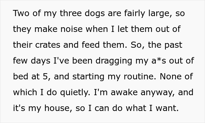 Woman Maliciously Gets Up And Starts Her Day After Roommate's First 5AM Alarm As Petty Revenge