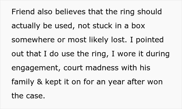 Family Begs Their Deceased Son’s Fiancé To Return Their Family “Heirloom”, She Ends Up Going To Court