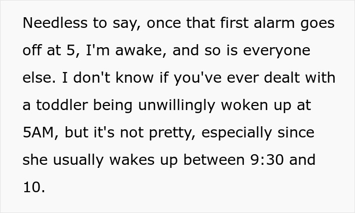 Woman Maliciously Gets Up And Starts Her Day After Roommate's First 5AM Alarm As Petty Revenge