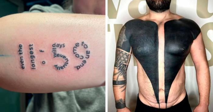 140 Times People Didn’t Even Realize How Horrendous Their Tattoos Were (New Pics)