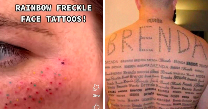 140 Tattoos That Beg More Questions Than They Give Answers, As Shared In This Facebook Group (New Pics)