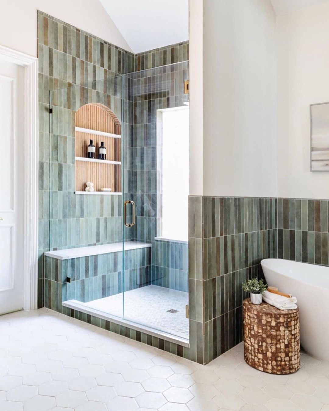 40 Chic Bathroom Tile Ideas, Bathroom Wall and Floor Tile Designs