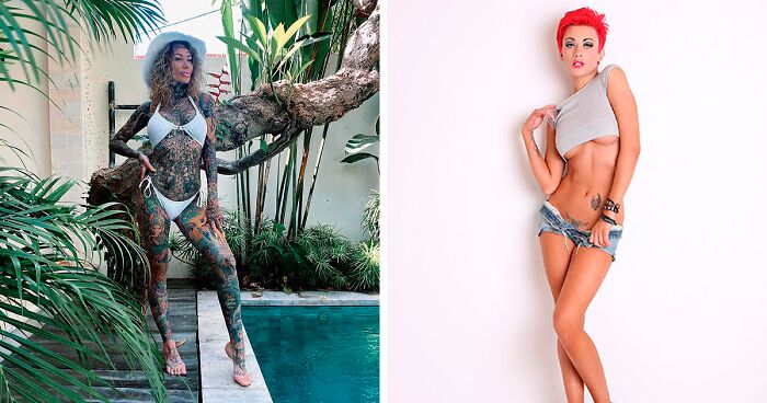 “Britain’s Most Tattooed Woman” Shows What She Looked Like Before Spending $42k On Tattoos