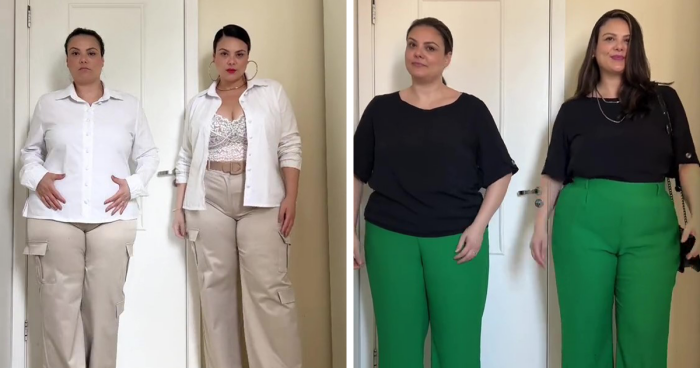 Woman Goes Viral On Facebook After Showing How To Style Your Clothes When You're Plus-Size (30 Outfits)