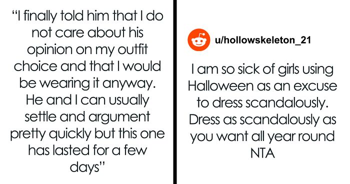 Woman Asks If She’s Wrong For Not Caring About Boyfriend’s Worries About Her Halloween Costume