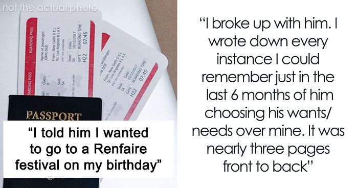 Boyfriend Completely Disregards GF's Health And Desires, Gets Her A Horrible Birthday Gift