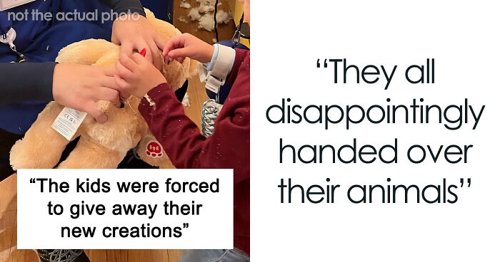 Kids Go To A Build-A-Bear Party Only To Be Left Disappointed After B-Day Girl Collects All Toys