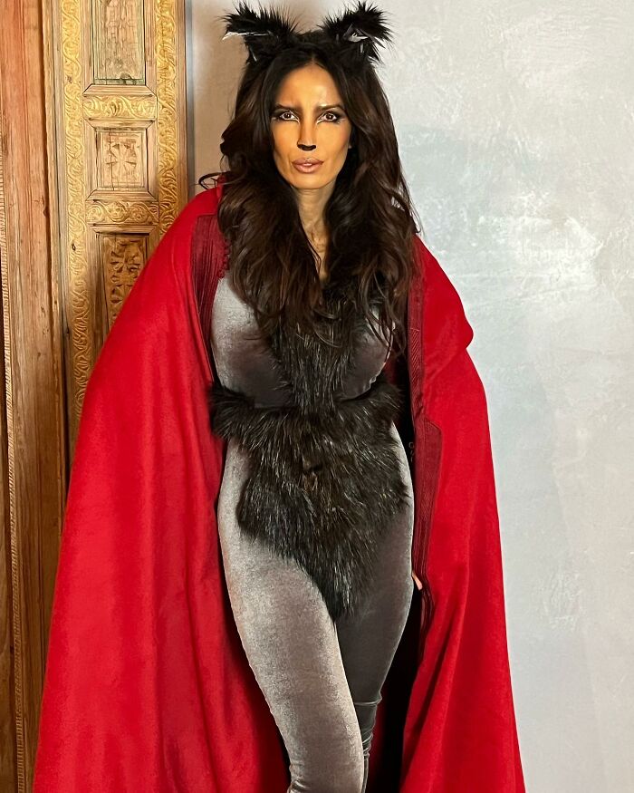 Padma Lakshmi As Little Red Riding Wolf