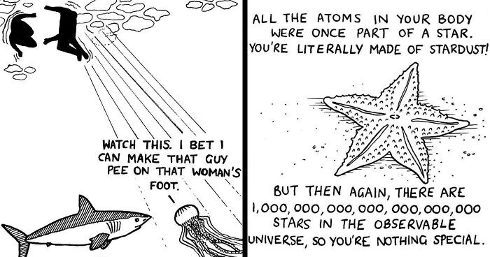 This Comic Series Features Snarky Conversations Between Sharks And Other Aquatic Life (68 New Pics)