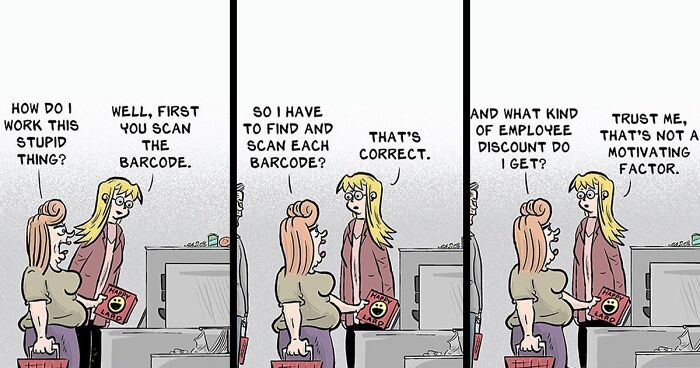 44 New Comics That People Working In Retail Will Probably Relate To By Stephen Beals