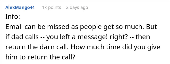 “AITA For Telling My Son That He's Not Coming On Vacation Because He Didn't Check His Emails?”