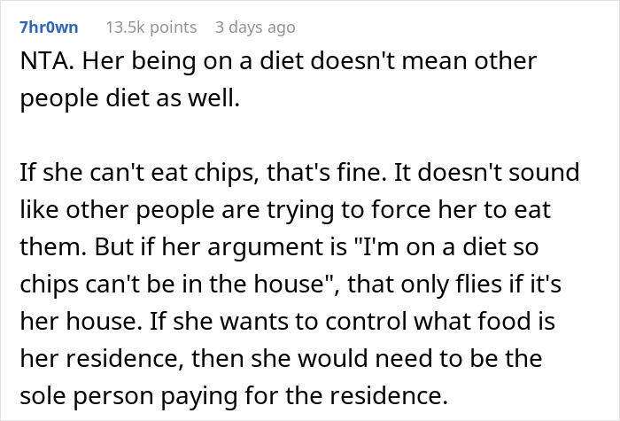 “AITA For Telling My Stepdaughter She Needs To Stop Expecting Everyone To Cater To Her Diet?”