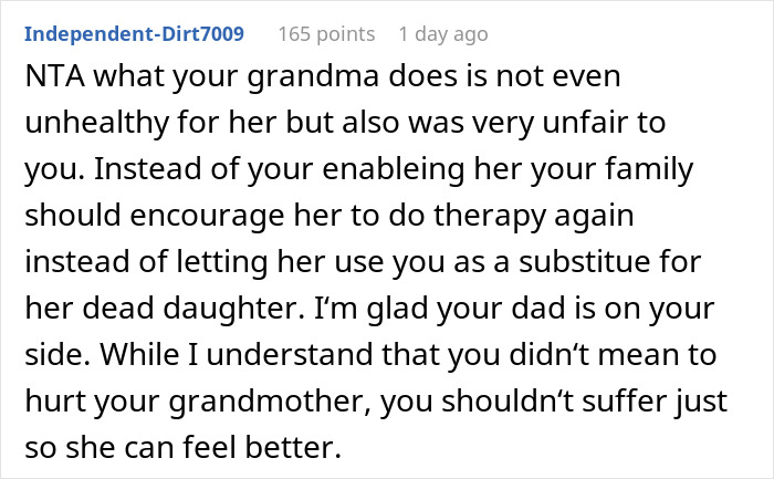 18 Y.O. Loses Temper After Once Again Her Grandma Tried To Turn Her Into Her Dead Daughter