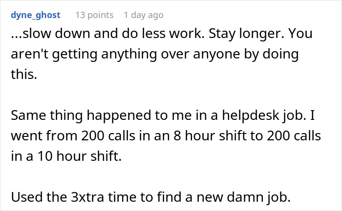 Boss Wants The Most Efficient Employee To Stay Late Like Everyone Else, They Maliciously Comply