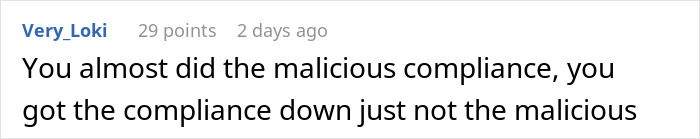 Boss Wants The Most Efficient Employee To Stay Late Like Everyone Else, They Maliciously Comply