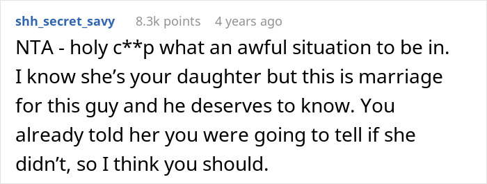 “It’s His Decision To Make”: Dad Wants Daughter’s Soon-To-Be Fiancé To Know Her Dark Secret