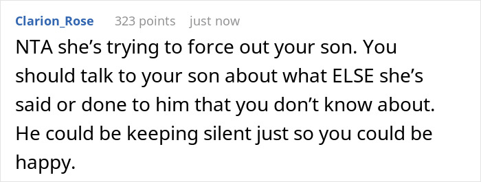 “[Am I A Jerk] For Telling My Wife That My Son Will Always Come Before Her?” 