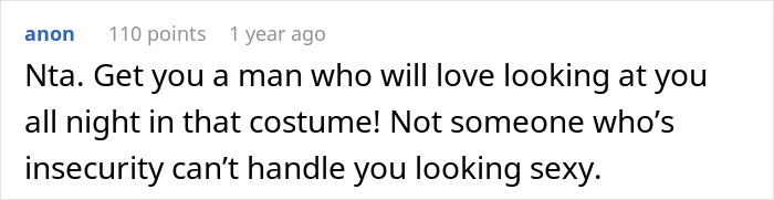 Woman Wonders If She's Wrong For Dismissing Her Boyfriend's Worries About Her Halloween Costume