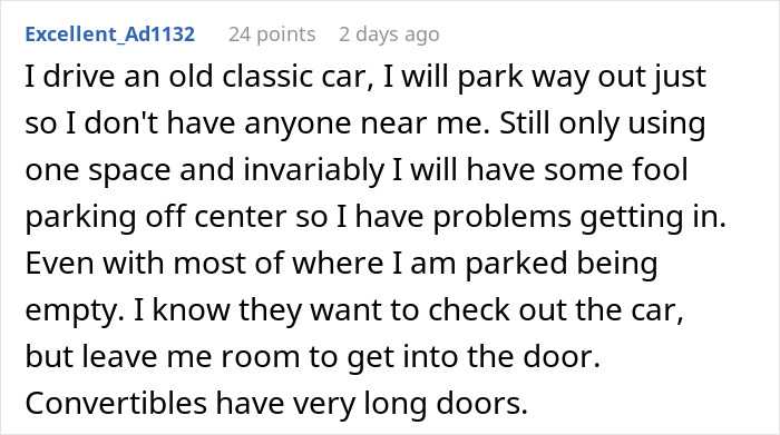 Guy Blocks A Truck That Parked In 4 Spots, Sees Owner Raging And Goes For A Pretzel To Waste Time