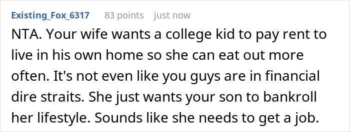 “[Am I A Jerk] For Telling My Wife That My Son Will Always Come Before Her?” 