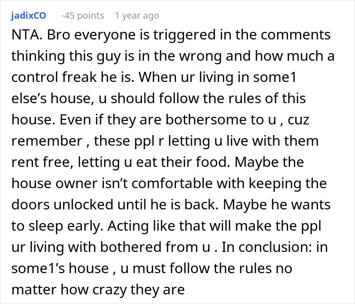"Being Home At 8": Guy Refuses To Listen To His Sister's Husband's House Rules