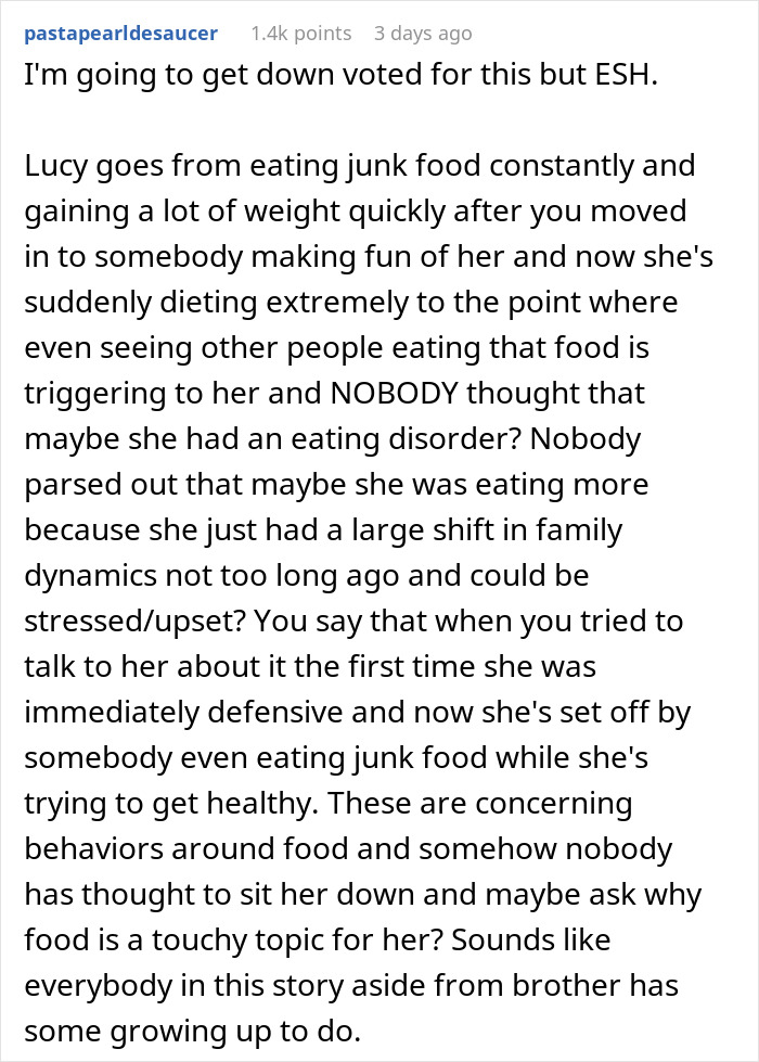 “AITA For Telling My Stepdaughter She Needs To Stop Expecting Everyone To Cater To Her Diet?”