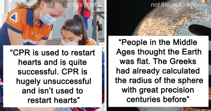 People Share Commonly Cited Facts That Are Actually False, Here Are The 33 Most Interesting