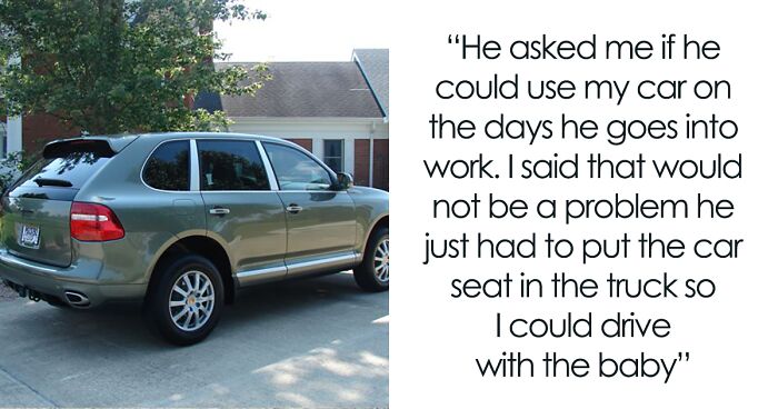 Husband Upset Wife Won’t Give Him Her Car Despite Not Letting Her Drive His Beloved Truck