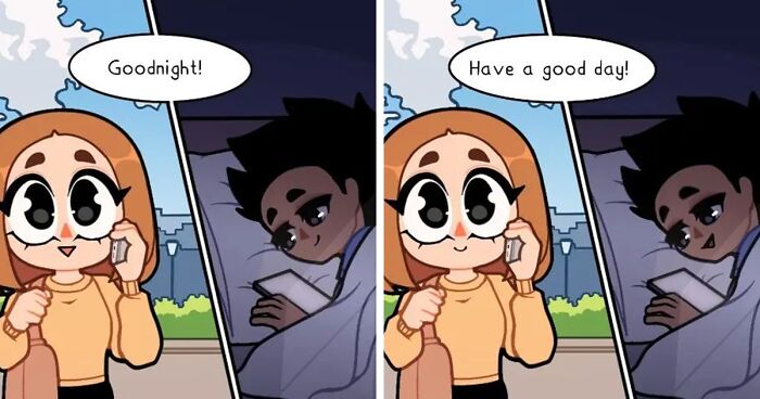 Adorable Comics Of Long-Distance Relationship Moments, Illustrated By This Artist (70 Pics)