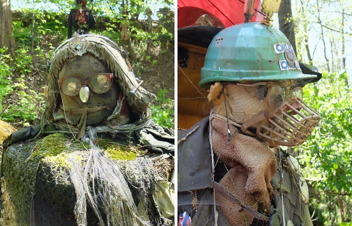 Czech Forest Outsider Crafts Sculptures For 20 Years (9 Pics)