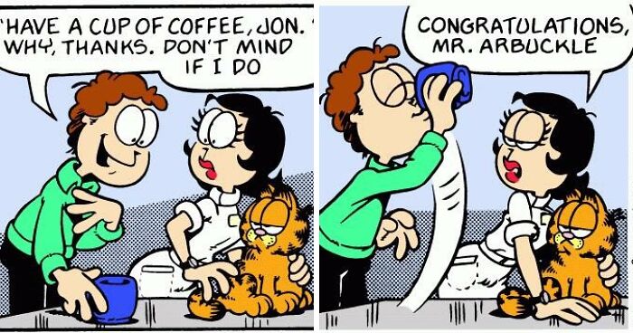 Hey Pandas, Post Your Favorite Garfield Strip