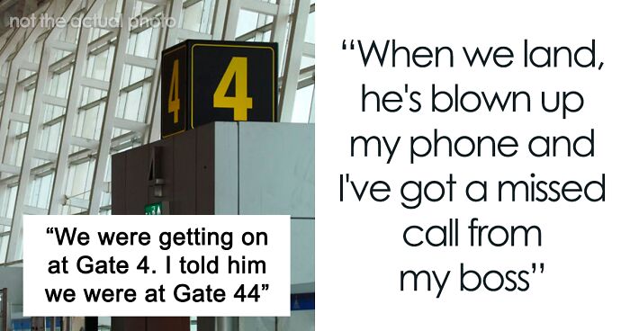 Guy Acts Like He's Better Than His Coworkers, So One Makes A 'Typo' About The Boarding Gate