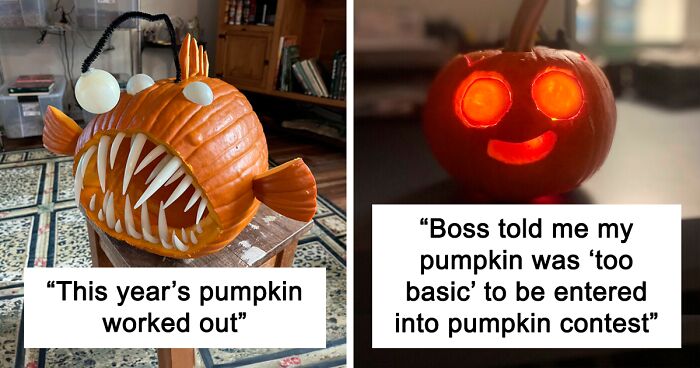 80 Times Halloween Lovers Went All Out With Their Pumpkin Carving (New Pics)