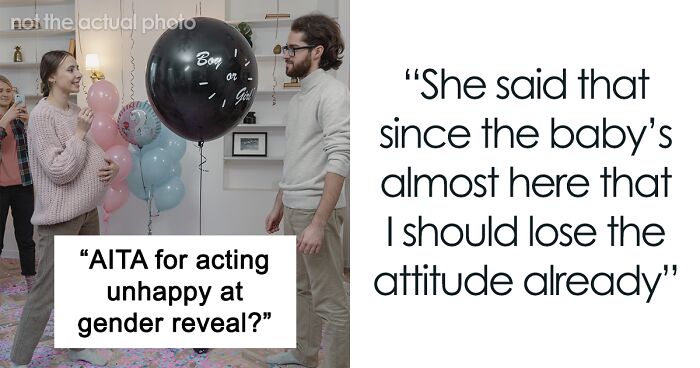 Dad-To-Be Refuses To Fake Excitement At The Gender Reveal Party Because He Never Wanted Kids