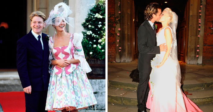 22 Celebs Who Gave The Classic White Wedding Dress A Twist