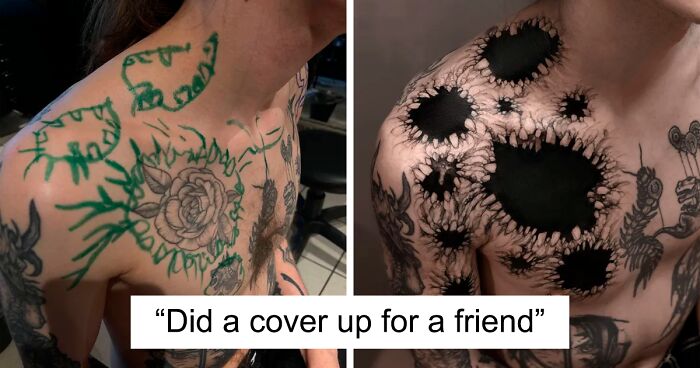 People In This Group Are Sharing Examples Of The Best Cover-Up Tattoos