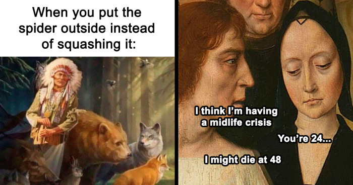 48 Relatable Memes Inspired By Classical Art